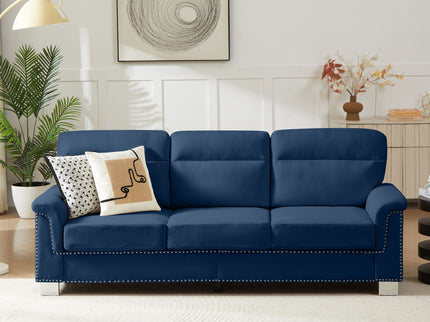 3 Seater Elegant Stationary Sofa