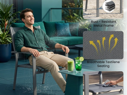 Outdoor Patio Chairs, All Weather
