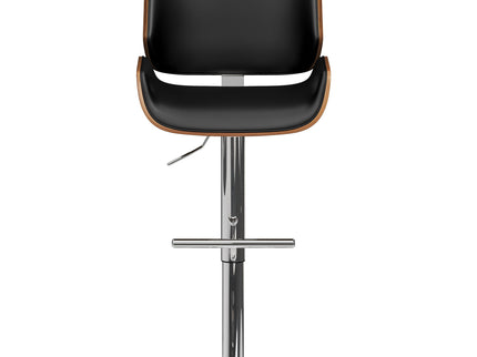 Dixie - Adjustable Swivel Bar Stool - Black