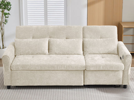 3 Seater Sofa Bed And Reversible Recliner