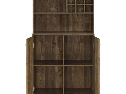Harlie - 2 Door Wine Cabinet - Oak