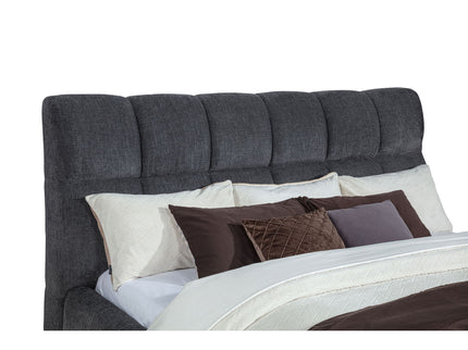 Branson - Platform Bed With Tufted Headboard