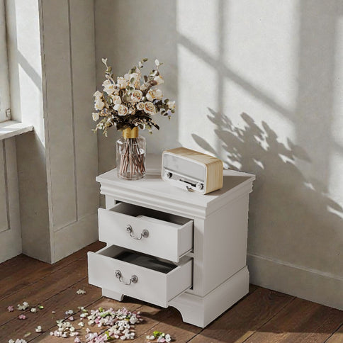 Nightstand With 2 Drawers