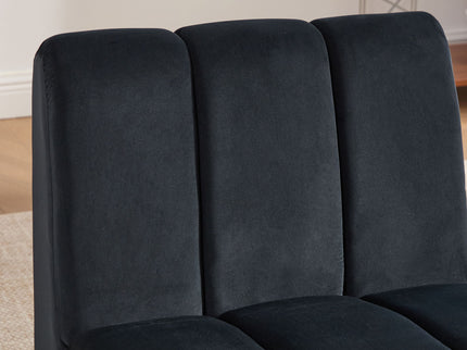 Upholstered Armless Chair For Living Room