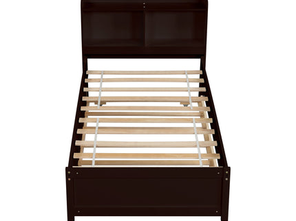 Twin Bed With Trundle, Bookcase