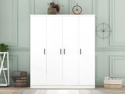 4 Door Wardrobe With 1 Drawer