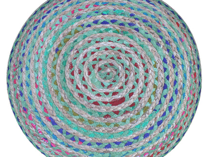 Margo - Handcrafted Round Pouf