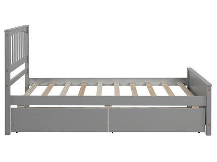 Platform Bed With Two Drawers