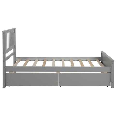 Platform Bed With Two Drawers