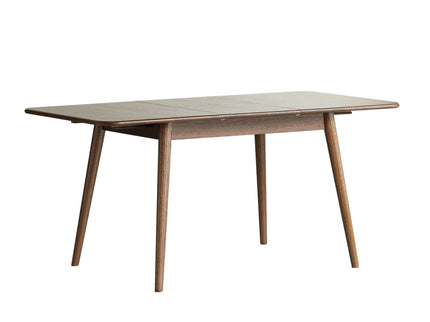 Round Corner Diagonal Leg Telescopic Table For 6 - 8 People To Meet Dining Table