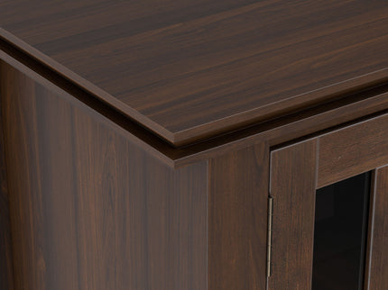 Artisan - TV Media Stand - Natural Aged Brown
