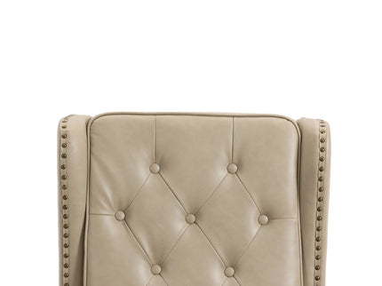 Modern Accent Armchair With Sturdy Wood Legs