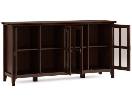 Artisan - Handcrafted Wide 4 Door Storage Cabinet