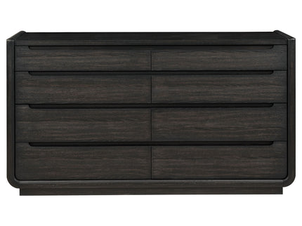Bangor - 8 Drawer Bedroom Dresser Cabinet - Black