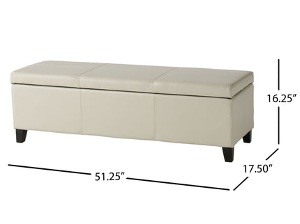 Glouster - Contemporary Storage Ottoman