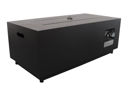 Outdoor Fire Pit Table With Lid, Fuel Versatility