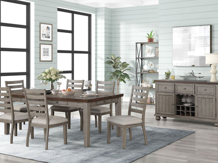 Rustic 2 Tone Sever With Powerpack - Gray