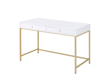 Ottey - High Gloss Writing Desk