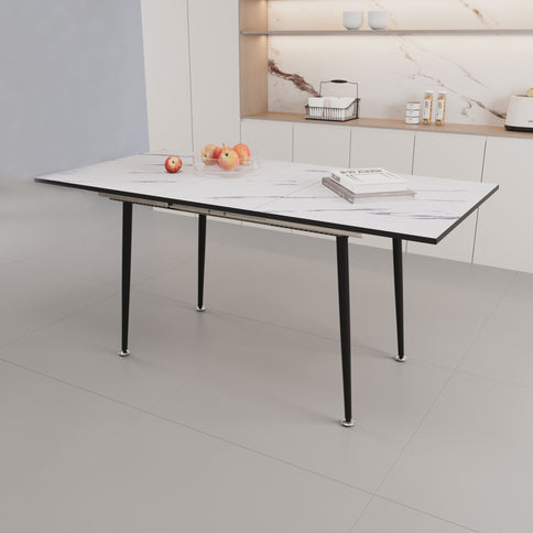 Modern Extendable Dining Table And Chair Set