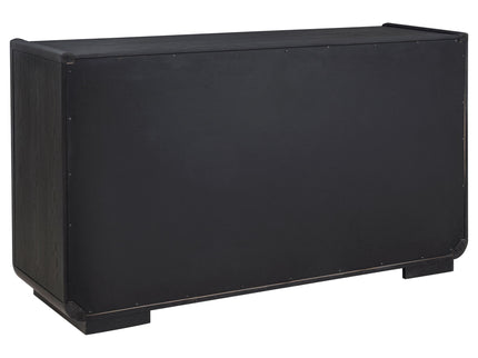 Bangor - 2 Drawer Dining Sideboard Server - Black