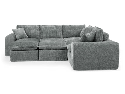 Sectional Sofa With Moveable Ottoman