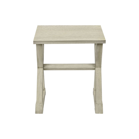 Compact Accent End Table, Square, Transitional
