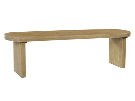 Indoor Dining Bench, 350 Lbs Weight Capacity, Fits 3 People - Pine