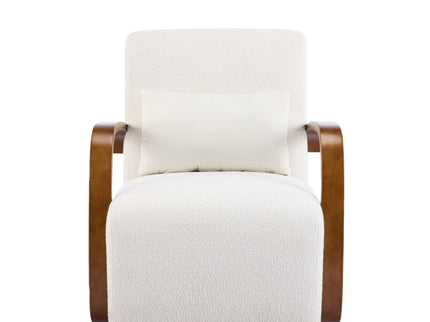 Swivel Accent Rotatable Ergonomic Single Chair For Living Room