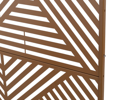 Freestanding Outdoor & Indoor Freestanding Metal Privacy Screen
