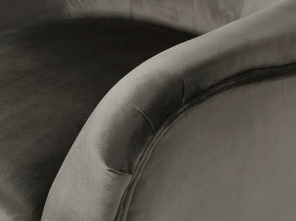 Alyssa - Mid Century Upholstered Arm Chair With Wingback Design