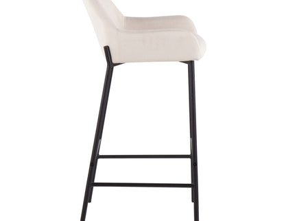 Daniella - Industrial Fixed Height Bar Stool (Set of 2)