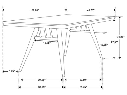 Paloma - Rectangular Dining Set