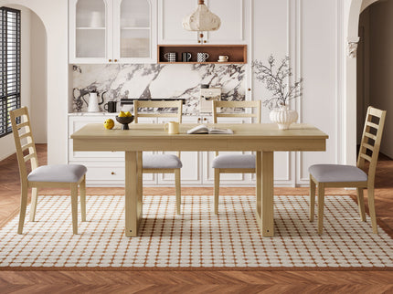 Upholstered Armless Chairs With High Ladder Back