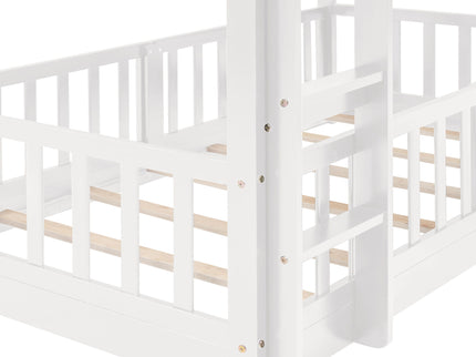 Functional Bunk Bed & Convertible Ladder And Slide