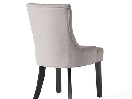 Contemporary Cheney Dining Chair Set With Tufted Design