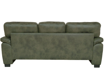 3 Seater Sofa With Padded Armrests And Triangular Leg