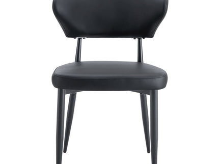 Minimalist Ergonomic Dining Chair With Curved Backres (Set of 4)