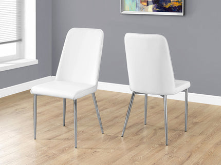 Dining Chair, Side, Upholstered For Dining Room, Contemporary (Set of 2)