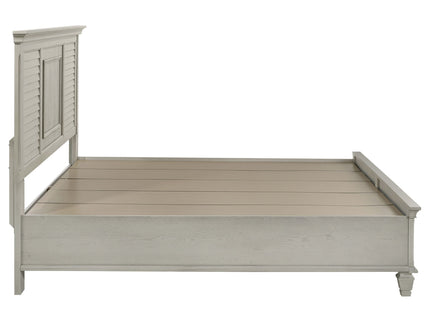 Capistrano - Eastern King Bed With 2 Drawers - White