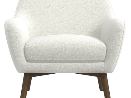 Panom - Lounge Chair - Brown / White