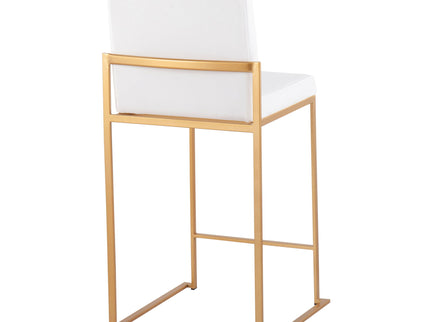 Fuji - Contemporary High Back Stylish Counter Stool