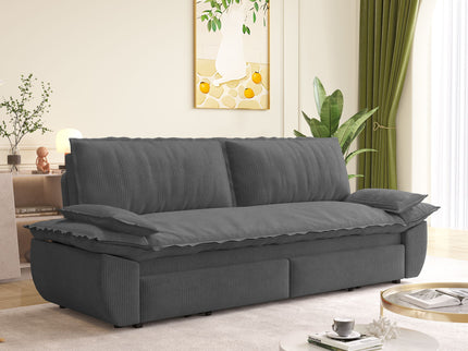 Pull Out 3-In-1 Convertible Sleeper Sofa