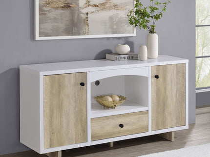 Yesler - 2 Door Storage Cabinet - White