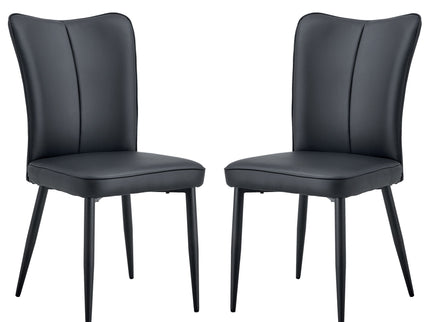 Minimalist Style Minimalist Dining Chairs With Metal Legs