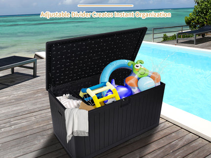 Outdoor Large Storage Box With Lockable Storage Containers
