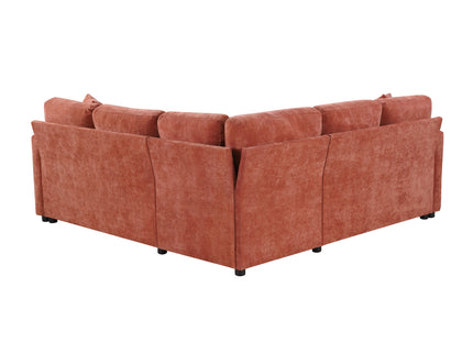 Modern L Shaped Sectional Sofa Bed With Hidden Storage Upholstery