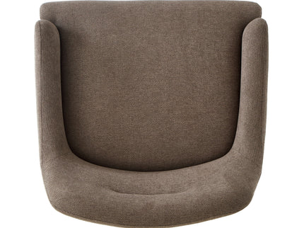 Modern Elegance Accent Chair With Curved Backrest