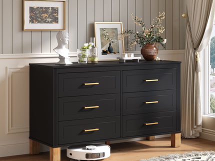 6 Drawer Double Dresser