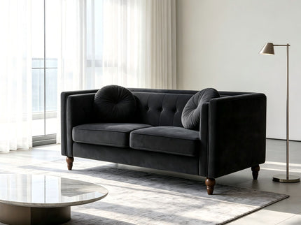 Chesterfield Loveseat 2 Seater Couch For Living Room