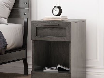 Broxon - Rustic Drawer Nightstand